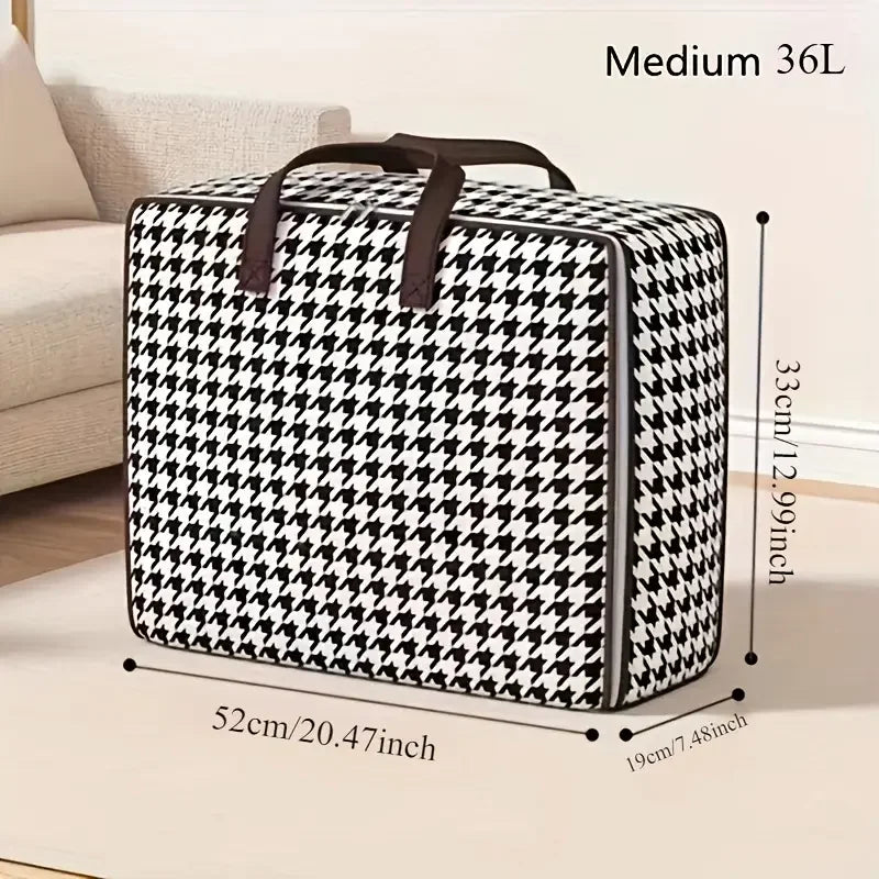 Large Capacity Foldable Storage Bag - Clothes & Bedding Organizer