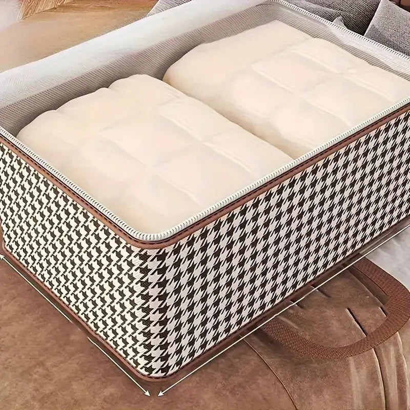 Large Capacity Foldable Storage Bag - Clothes & Bedding Organizer