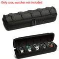 5-Slot Watch Organizer Case – Portable Storage & Travel Holder