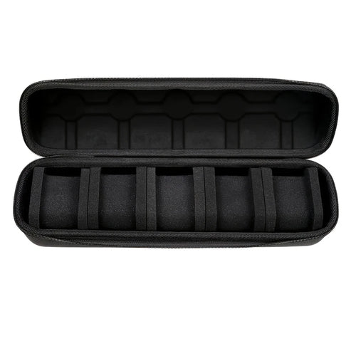 5-Slot Watch Organizer Case – Portable Storage & Travel Holder