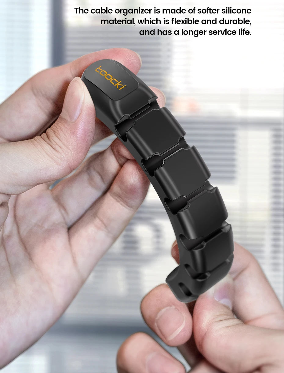 Cable Organizer - Flexible Cord Management Clips